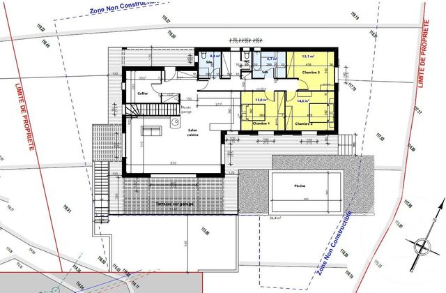 terrain à vendre - 1017.0 m2 - BELGENTIER - 83 - PROVENCE-ALPES-COTE-D-AZUR - Century 21 Colbert Immobilier