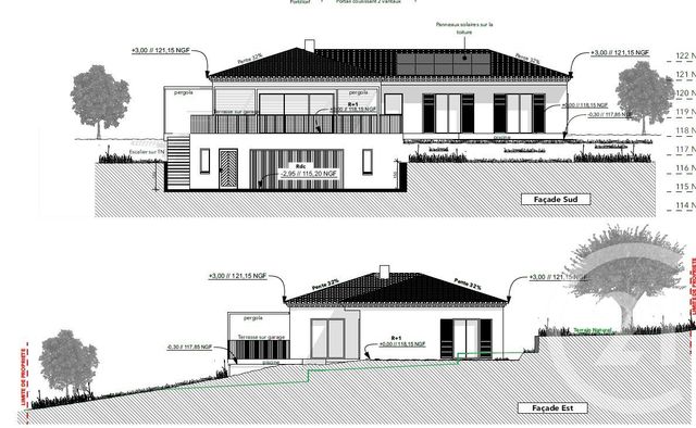 terrain à vendre - 1017.0 m2 - BELGENTIER - 83 - PROVENCE-ALPES-COTE-D-AZUR - Century 21 Colbert Immobilier